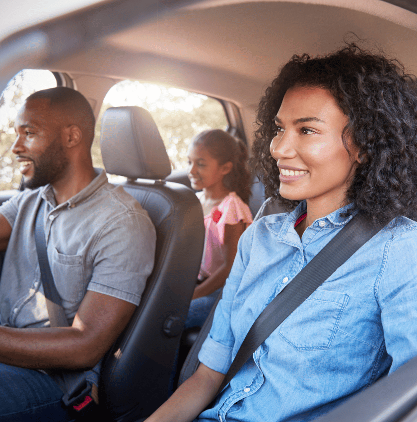 keep kids entertained on long car trips by sharing jokes