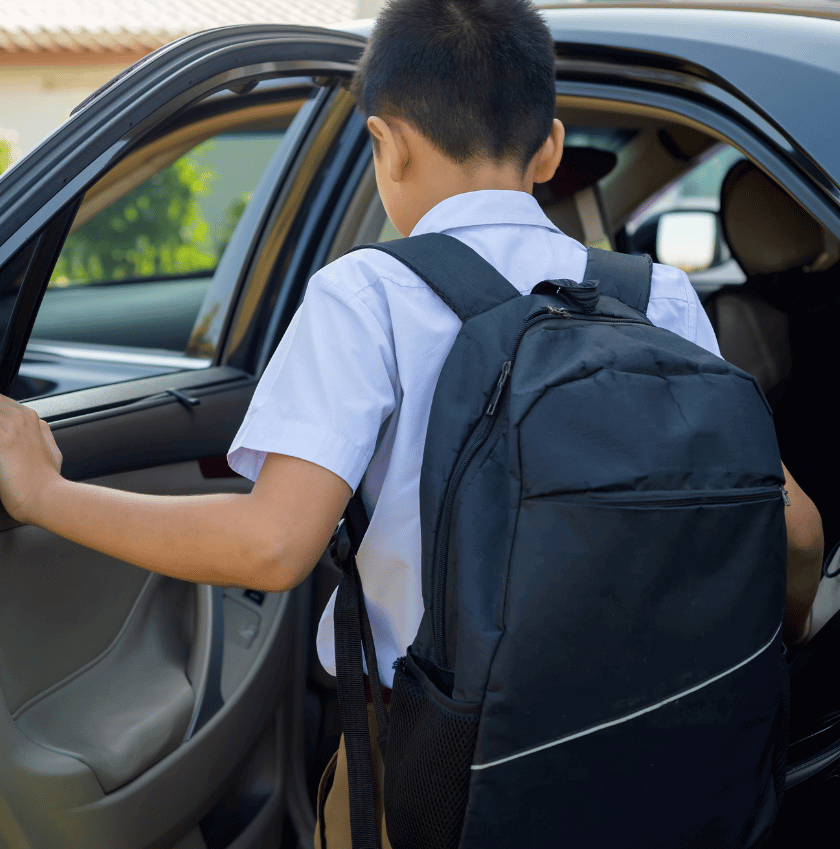 embracing morning drop off traffic in durban